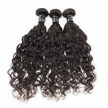 Load image into Gallery viewer, Water Wave Virgin Hair 3 Bundles With 13x4 Frontal