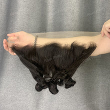 Load image into Gallery viewer, 13x4 Lace Frontal Fumi Hair Spring Curly Double Drawn Hair Lace Frontal