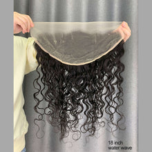 Load image into Gallery viewer, Water Wave 13x6 Lace Frontal Transparent Swiss Lace Human Hair