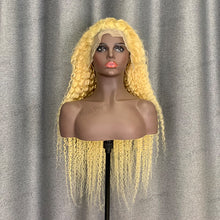 Load image into Gallery viewer, 30 Inch Deep Wave Wig 613 Blonde Hair 13x4 Lace Front Wig