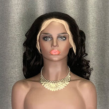 Load image into Gallery viewer, Double Drawn Wig Bouncy Curly 12 Inch 13x4 Lace Front