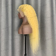 Load image into Gallery viewer, 30 Inch Deep Wave Wig 613 Blonde Hair 13x4 Lace Front Wig