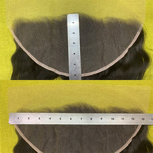 Load image into Gallery viewer, Lace Frontal 13x6 Transparent Swiss Lace Body Wave Lace Frontal Human Hair