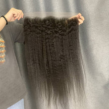 Load image into Gallery viewer, 13x6 HD Lace Frontal Soft Kinky Straight Hair