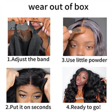 Load image into Gallery viewer, 13x6 HD Lace Frontal Wigs Human Hair Body Wave Pre-plucked with Baby Hair