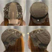 Load image into Gallery viewer, Highlight Bob Wig 2x6 Lace Closure Wig 10 Inches Straight Human Hair