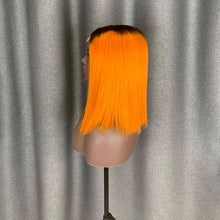 Load image into Gallery viewer, Raw Hair Bob Wig Ginger Ombre Color