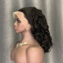 Load image into Gallery viewer, Double Drawn Wig Bouncy Curly 12 Inch 13x4 Lace Front