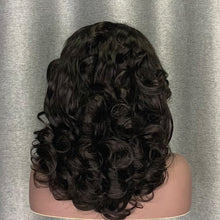 Load image into Gallery viewer, Double Drawn Wig Bouncy Curly 12 Inch 13x4 Lace Front