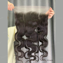 Load image into Gallery viewer, Lace Frontal 13x6 Transparent Swiss Lace Body Wave Lace Frontal Human Hair