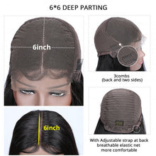 Load image into Gallery viewer, 30 Inch Deep Wave Virgin Hair 6x6 TP Lace Wig | Custom Wig