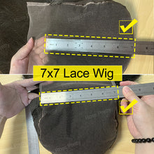 Load image into Gallery viewer, 36 Inch Virgin Hair 7x7 Lace Wig | Custom Wig