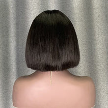 Load image into Gallery viewer, Wear and Go Glueless Bob Wig Kim K Style Bone Straight Hair