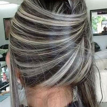 Load image into Gallery viewer, 1b/613 Blonde Highlight Bob Wig Blunt Cut Bob Hair Glueless Wig Celebrity Hairstyle