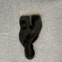 Load image into Gallery viewer, Bouncy Curly Double Drawn Hair 3Bundles With 4x4 Lace Closure