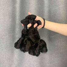 Load image into Gallery viewer, Spring Curly Double Drawn Hair 3 Bundles With 13x4 Lace Frontal