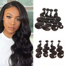 Load image into Gallery viewer, Body Wave 4 Bundles Brazilian Virgin Hair Weave