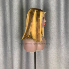 Load image into Gallery viewer, Raw Hair Highlight Bob Wig 2x6 Lace Closure Unit