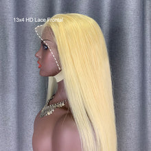 Load image into Gallery viewer, 36 Inch 613 Blonde Human Hair 13x4 HD Lace Frontal Wig | Custom Wig