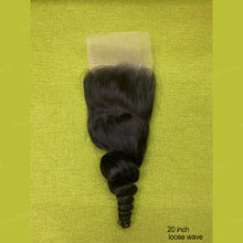 Load image into Gallery viewer, Loose Wave 13x6 Transparent Lace Frontal Long Last 100% Human Hair