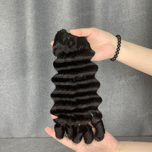 Load image into Gallery viewer, Ocean Wave Double Drawn Hair 3Bundles With 4x4 Lace Closure