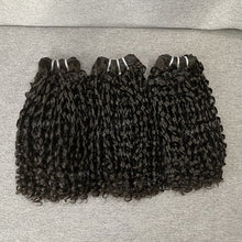 Load image into Gallery viewer, Pixie Curly Bundles Double Drawn Hair Weave 3PCS/ Pack 300 Grams