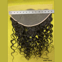 Load image into Gallery viewer, Water Wave 13x6 Lace Frontal Transparent Swiss Lace Human Hair