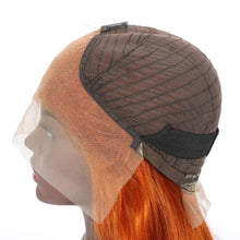 Load image into Gallery viewer, Ginger Lace Wig Human Hair 13x4 Transparent Lace Front