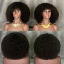 Load image into Gallery viewer, Afro Wigs 10-12 Inch Human Hair For Women