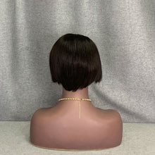 Load image into Gallery viewer, short cut pixie wig black
