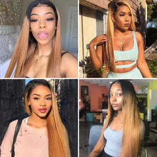 Load image into Gallery viewer, 13×4 Lace Front Wig Straight Wigs