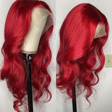 Load image into Gallery viewer, 13×6 Lace Front Wig Body Wave Red