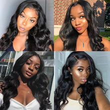 Load image into Gallery viewer, 13×6 Lace Front Wig Body Wave Virgin Human Hair Wigs High density - Ross Pretty Hair Official