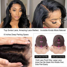 Load image into Gallery viewer, 13×6 Lace Frontal Wig Loose Deep Virgin Hair | Custom Wig