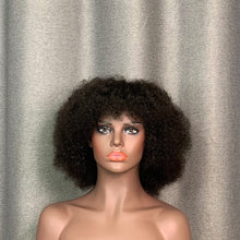 Load image into Gallery viewer, Afro Wigs 10-12 Inch Human Hair For Women