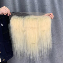 Load image into Gallery viewer, 13x4 HD Lace Frontal 613 Blonde Human Hair