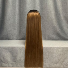 Load image into Gallery viewer, 13×4 Lace Front Wig Straight Virgin Human Hair Wigs Color 1B/30