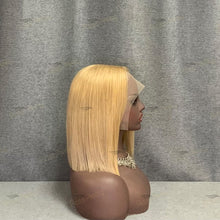 Load image into Gallery viewer, #22 Ombre Color T Lace Bob Wig Straight Human Hair