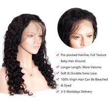 Load image into Gallery viewer, 13×6 Lace Frontal Wig Loose Deep Virgin Hair | Custom Wig