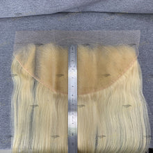 Load image into Gallery viewer, Straight 13x6 Lace Frontal 613 Blonde Human Hair