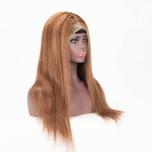Load image into Gallery viewer, 4/4/30 Color Straight Hair Wig 13×6 Lace Front Wig Virgin Human Hair Wigs