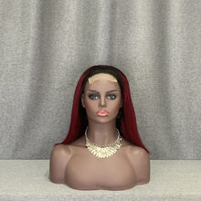 Load image into Gallery viewer, burgundy wig bob