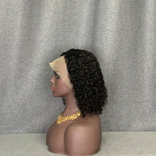 Load image into Gallery viewer, Water Wave #1b Human Hair C Side Part Lace Wig