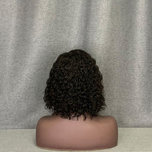 Load image into Gallery viewer, Water Wave #1b Human Hair C Side Part Lace Wig