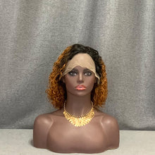 Load image into Gallery viewer, Water Wave 1b-350 Hair C-Part Lace Wig