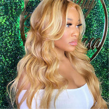 Load image into Gallery viewer, Blonde Highlight Wig 30/613 Color 13x4 Lace Front