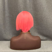 Load image into Gallery viewer, pink short wig