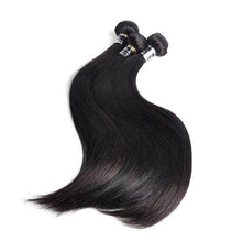 Load image into Gallery viewer, Brazilian Straight Hair 4 Bundles Natural Hair Extensions