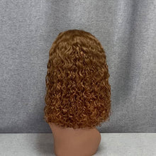 Load image into Gallery viewer, #30 Brown Wig 13x4 Lace Front Bob Wig Water Wave 12 Inch