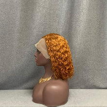 Load image into Gallery viewer, Water Wave Ginger #350 Hair C-Part Lace Wig